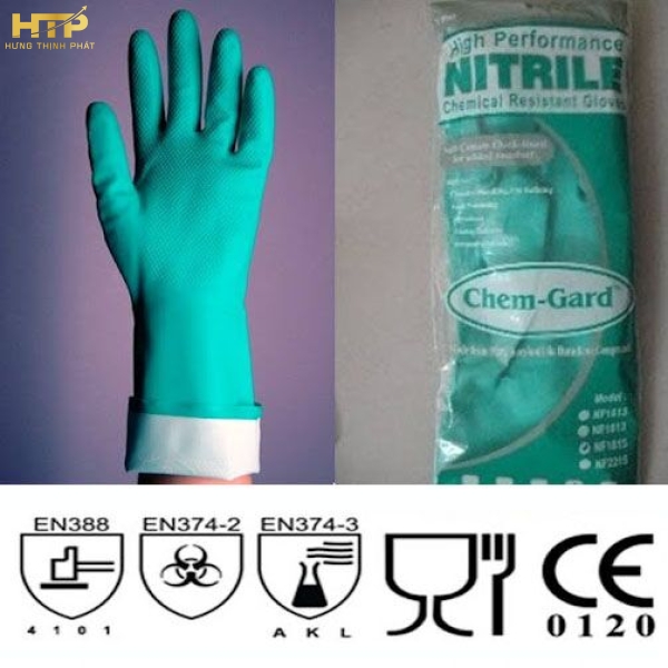 Găng tay cao su Nitrile NF1513