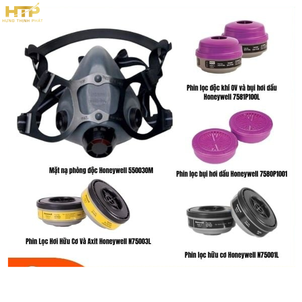 Mặt nạ phòng độc 550030M